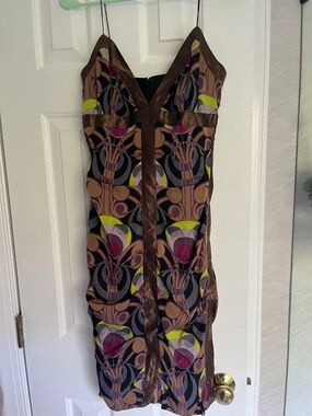 Nicole Miller Spaghetti Strap Dress